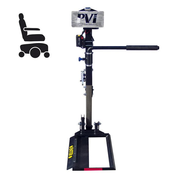 TrekAway Mid wheel powerchair Lifts Model INDE - 3